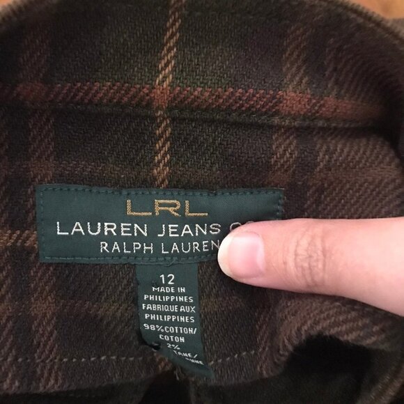 LRL Ralph Lauren plaid jacket - Picture 3 of 4